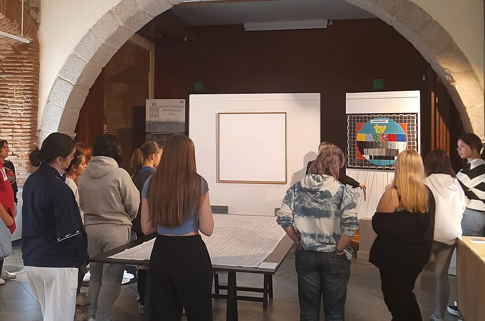 Visita a la exposición «Al hilo del pensamiento»