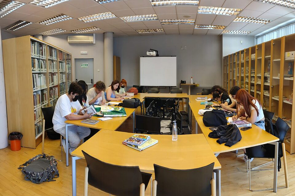 Alumnos de CFGS Ilustración y Cómic -Biblioteca Pública de Ávila