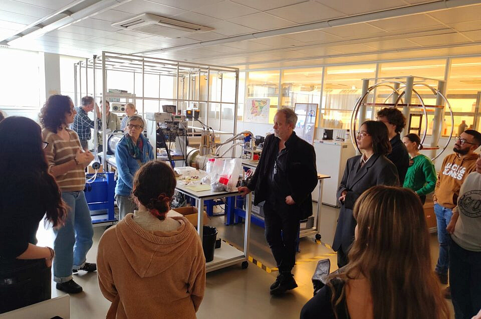 ALUMNOS Y PROFESORES DE LA ESCUELA RECIBIDOS EN EL CENTRO NACIONAL DE LA INVESTIGACIÓN SOBRE LA EVOLUCIÓN HUMANA