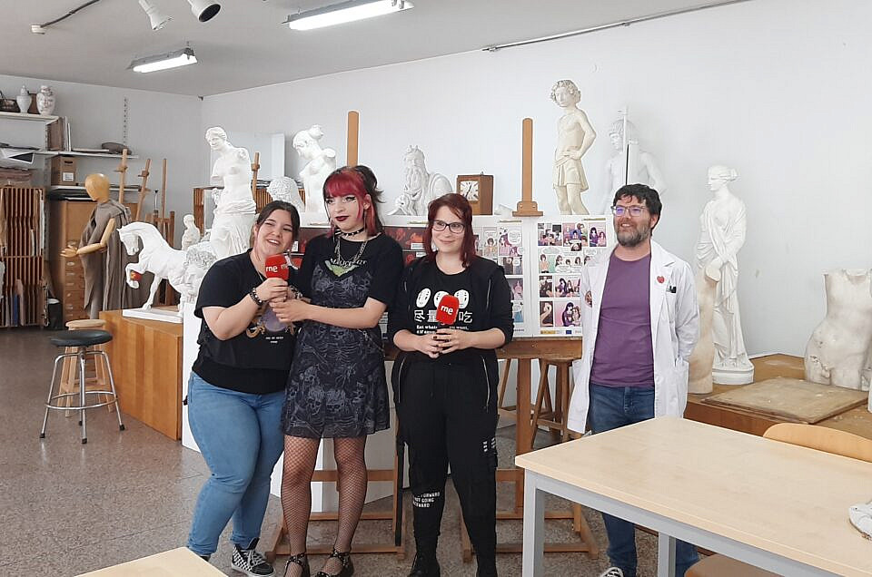 RNE Castilla y León EN LA ESCUELA DE ARTE – Estudiar cómic