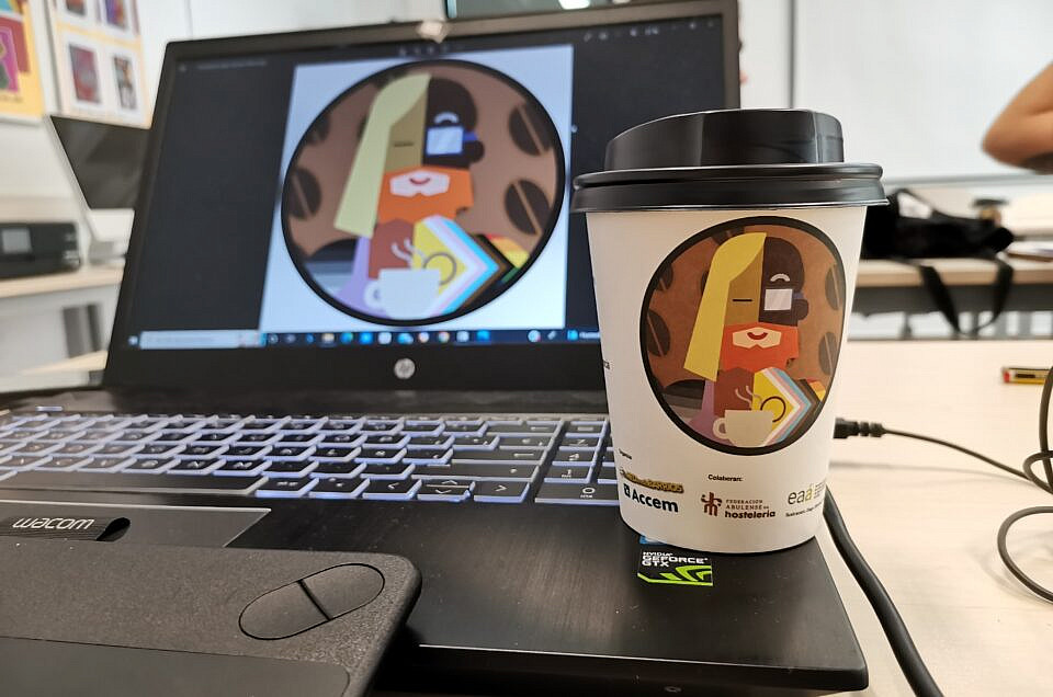 COLABORACIÓN ONG ACCEM    –     2º CFGS ILUSTRACIÓN