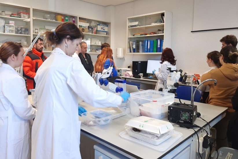 VISITA – ALUMNOS  GRADO EN CONSERVACIÓN Y RESTAURACIÓN DE LA ESCUELA DE ARTE – UNIVERSIDAD AUTÓNOMA – UNIVERSIDAD COMPLUTENSE