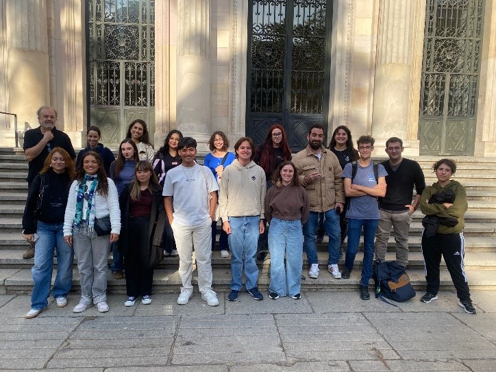 ESTUDIANTES DE CONSERVACIÓN Y RESTAURACIÓN EN EL MUSEO ARQUEOLÓGICO NACIONAL – MADRID