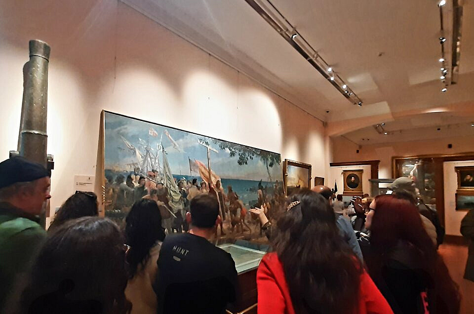 VISITA AL MUSEO NACIONAL DE ARTES DECORATIVAS Y AL MUSEO NAVAL – ALUMNOS DE GRADO EN CONSERVACIÓN Y RESTAURACIÓN DE BIENES ARQUEOLÓGICOS